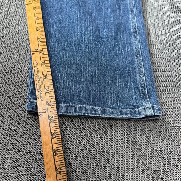 Wrangler Mens Size 44x32 Carpenter Jeans Blue Denim Utility Style Relaxed Fit - Picture 6 of 9